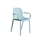 Modern Plastic Dining Armchair Chair Stackable Solid Back Dining Side Chair for Kitchen Clearhalo ' kitchen&dining_furn' 'Dining Chairs' 'Dining Tables & Seating' 'dining_chair' 'furn' 'furn_dining_chair' 'Furniture' 'furniture_dining_chair' 'Kitchen & Dining Furniture' 'kitchen' 3484386