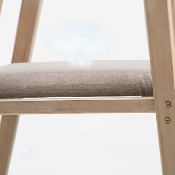 Contemporary Dining Chair 18'' Wide Open Arm Chair with 4 Wood Legs for Home Use Clearhalo ' kitchen&dining_furn' 'Dining Chairs' 'Dining Tables & Seating' 'dining_chair' 'furn' 'furn_dining_chair' 'Furniture' 'furniture_dining_chair' 'Kitchen & Dining Furniture' 'kitchen' 3484412