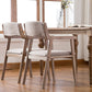 Contemporary Dining Chair 18'' Wide Open Arm Chair with 4 Wood Legs for Home Use Clearhalo ' kitchen&dining_furn' 'Dining Chairs' 'Dining Tables & Seating' 'dining_chair' 'furn' 'furn_dining_chair' 'Furniture' 'furniture_dining_chair' 'Kitchen & Dining Furniture' 'kitchen' 3484420