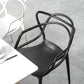 Nordic Plastic Open Back Dining Side Chair 33"H Dining Chair for Restaurant Clearhalo ' kitchen&dining_furn' 'Dining Chairs' 'Dining Tables & Seating' 'dining_chair' 'furn' 'furn_dining_chair' 'Furniture' 'furniture_dining_chair' 'Kitchen & Dining Furniture' 'kitchen' 3484461