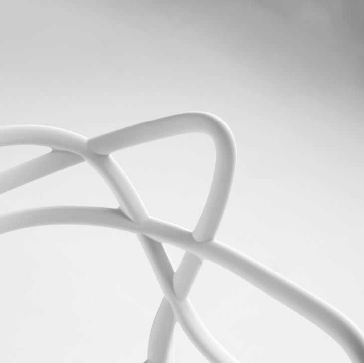 Nordic Plastic Open Back Dining Side Chair 33"H Dining Chair for Restaurant Clearhalo ' kitchen&dining_furn' 'Dining Chairs' 'Dining Tables & Seating' 'dining_chair' 'furn' 'furn_dining_chair' 'Furniture' 'furniture_dining_chair' 'Kitchen & Dining Furniture' 'kitchen' 3484469