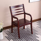 Contemporary Kitchen Wood Square Dining Chair Ladder Back Wood Counter Chair Red Brown 1 Piece Clearhalo ' kitchen&dining_furn' 'Dining Chairs' 'Dining Tables & Seating' 'dining_chair' 'furn' 'furn_dining_chair' 'Furniture' 'furniture_dining_chair' 'Kitchen & Dining Furniture' 'kitchen' 3484552