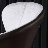 Indoor Wingback Armless Dining Chairs Upholstered Side Chair with Metal Legs Clearhalo ' kitchen&dining_furn' 'Dining Chairs' 'Dining Tables & Seating' 'dining_chair' 'furn' 'furn_dining_chair' 'Furniture' 'furniture_dining_chair' 'Kitchen & Dining Furniture' 'kitchen' 3484644