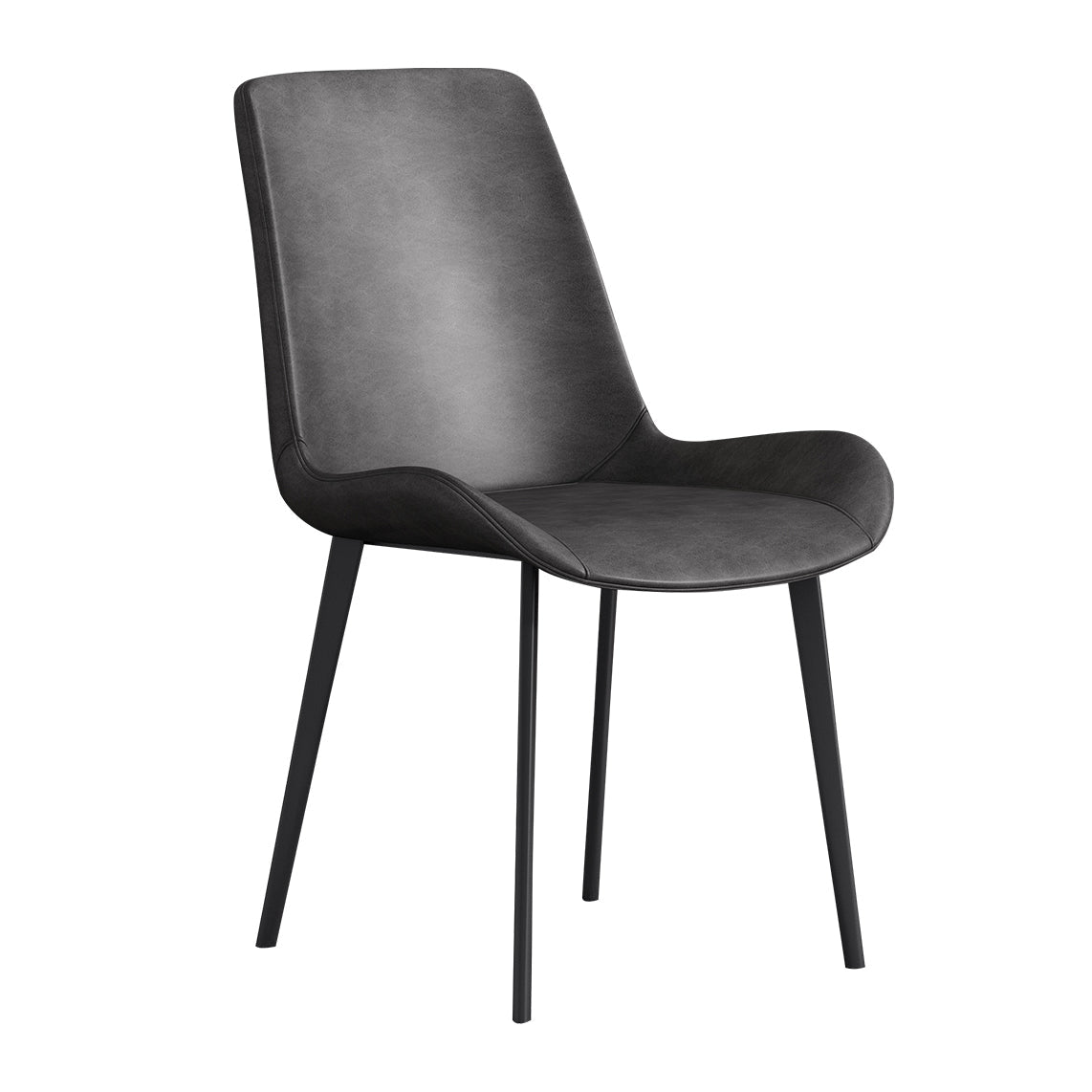 Modern Style Dining Side Chair Armless Chair for Kitchen with Steel Legs Clearhalo ' kitchen&dining_furn' 'Dining Chairs' 'Dining Tables & Seating' 'dining_chair' 'furn' 'furn_dining_chair' 'Furniture' 'furniture_dining_chair' 'Kitchen & Dining Furniture' 'kitchen' 3484691