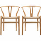 Glam Style Wood Dining Side Chair Armless Dining Chairs for Dining Room Off-White 2 Piece Set Natural Wood Clearhalo ' kitchen&dining_furn' 'Dining Chairs' 'Dining Tables & Seating' 'dining_chair' 'furn' 'furn_dining_chair' 'Furniture' 'furniture_dining_chair' 'Kitchen & Dining Furniture' 'kitchen' 3484806