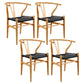 Glam Style Wood Dining Side Chair Armless Dining Chairs for Dining Room Black 4 Piece Set Beige Clearhalo ' kitchen&dining_furn' 'Dining Chairs' 'Dining Tables & Seating' 'dining_chair' 'furn' 'furn_dining_chair' 'Furniture' 'furniture_dining_chair' 'Kitchen & Dining Furniture' 'kitchen' 3484813