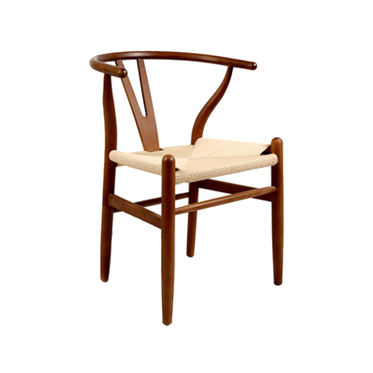 Glam Style Wood Dining Side Chair Armless Dining Chairs for Dining Room Off-White 1 Piece Brown Clearhalo ' kitchen&dining_furn' 'Dining Chairs' 'Dining Tables & Seating' 'dining_chair' 'furn' 'furn_dining_chair' 'Furniture' 'furniture_dining_chair' 'Kitchen & Dining Furniture' 'kitchen' 3484825