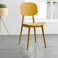Nordic Plastic Open Back Dining Side Chair 32"H Dining Chair for Restaurant Clearhalo ' kitchen&dining_furn' 'Dining Chairs' 'Dining Tables & Seating' 'dining_chair' 'furn' 'furn_dining_chair' 'Furniture' 'furniture_dining_chair' 'Kitchen & Dining Furniture' 'kitchen' 3484884