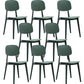 Nordic Plastic Open Back Dining Side Chair 32"H Dining Chair for Restaurant Army Green 8 Piece Set Clearhalo ' kitchen&dining_furn' 'Dining Chairs' 'Dining Tables & Seating' 'dining_chair' 'furn' 'furn_dining_chair' 'Furniture' 'furniture_dining_chair' 'Kitchen & Dining Furniture' 'kitchen' 3484891