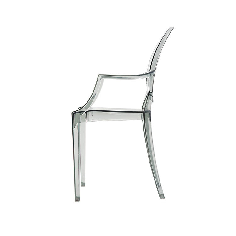 Contemporary Plastic Indoor Open Back Dining Side Chair of 21'' Wide Dining Chair Clearhalo ' kitchen&dining_furn' 'Dining Chairs' 'Dining Tables & Seating' 'dining_chair' 'furn' 'furn_dining_chair' 'Furniture' 'furniture_dining_chair' 'Kitchen & Dining Furniture' 'kitchen' 3484933