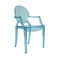 Contemporary Plastic Indoor Open Back Dining Side Chair of 21'' Wide Dining Chair Blue 1 Piece Clearhalo ' kitchen&dining_furn' 'Dining Chairs' 'Dining Tables & Seating' 'dining_chair' 'furn' 'furn_dining_chair' 'Furniture' 'furniture_dining_chair' 'Kitchen & Dining Furniture' 'kitchen' 3484950