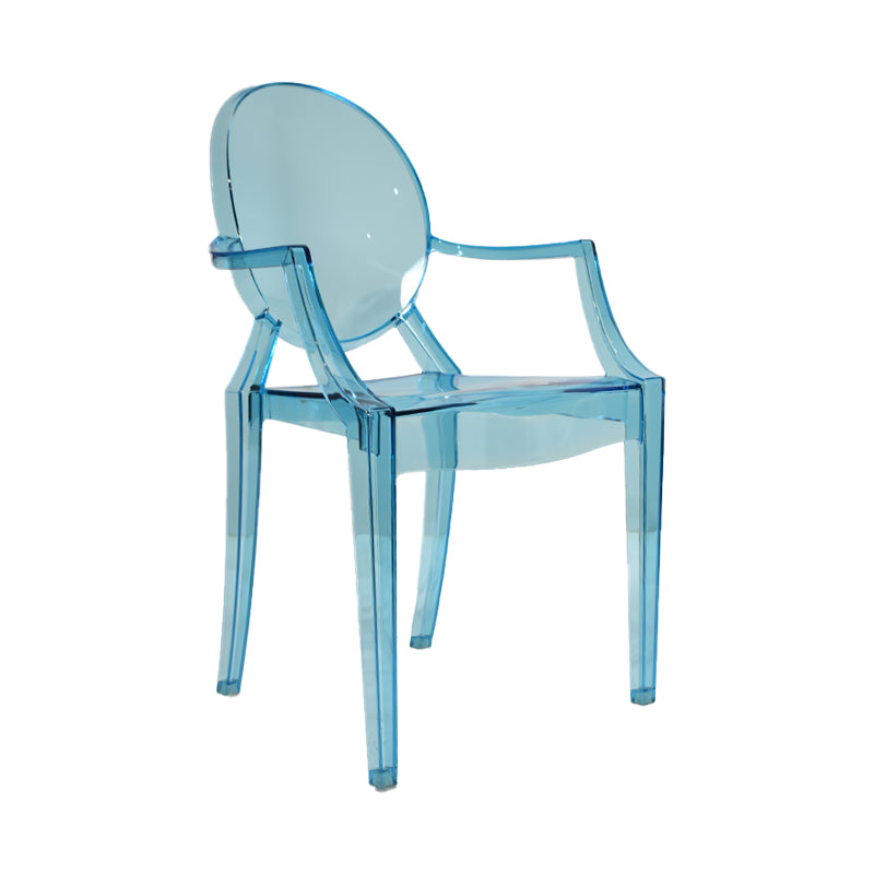 Contemporary Plastic Indoor Open Back Dining Side Chair of 21'' Wide Dining Chair Blue 1 Piece Clearhalo ' kitchen&dining_furn' 'Dining Chairs' 'Dining Tables & Seating' 'dining_chair' 'furn' 'furn_dining_chair' 'Furniture' 'furniture_dining_chair' 'Kitchen & Dining Furniture' 'kitchen' 3484950