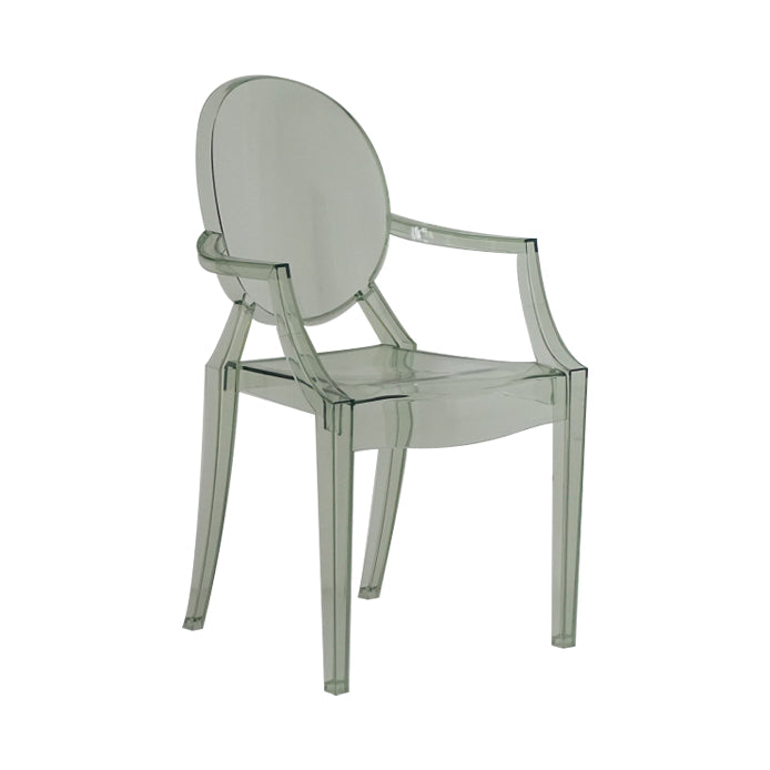 Contemporary Plastic Indoor Open Back Dining Side Chair of 21'' Wide Dining Chair Green 1 Piece Clearhalo ' kitchen&dining_furn' 'Dining Chairs' 'Dining Tables & Seating' 'dining_chair' 'furn' 'furn_dining_chair' 'Furniture' 'furniture_dining_chair' 'Kitchen & Dining Furniture' 'kitchen' 3484953