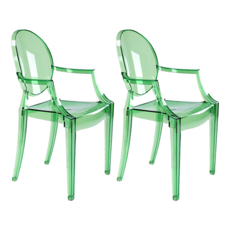 Contemporary Plastic Indoor Open Back Dining Side Chair of 21'' Wide Dining Chair Fruit Green 2 Piece Set Clearhalo ' kitchen&dining_furn' 'Dining Chairs' 'Dining Tables & Seating' 'dining_chair' 'furn' 'furn_dining_chair' 'Furniture' 'furniture_dining_chair' 'Kitchen & Dining Furniture' 'kitchen' 3484981
