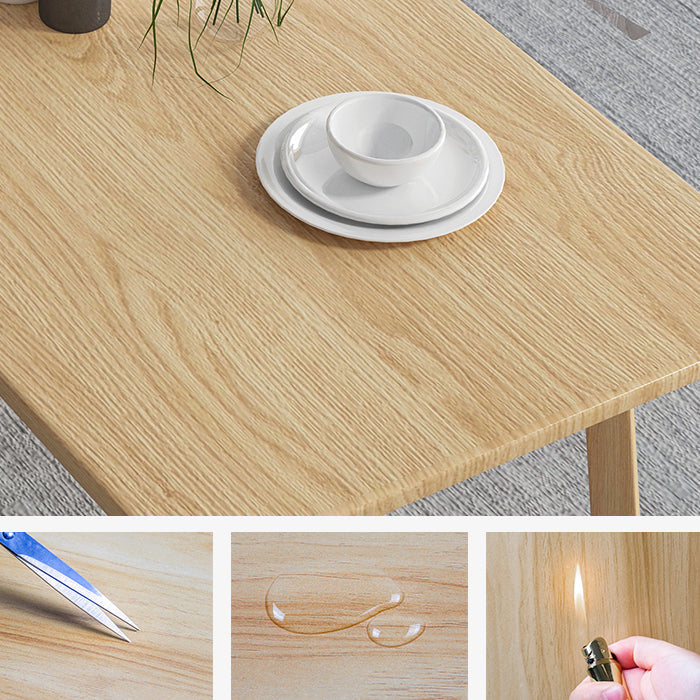 Modern Solid Wood Dining Room Set with Rectangle Table Dining Table Furniture for Home Clearhalo 'Dining Room Sets' 'Dining Tables & Seating' 'dining_room_set' 'furn' 'furn_dining_room_set' 'Furniture' 'furniture_dining_room_set' 'Kitchen & Dining Furniture' 'kitchen&dining_furn' 'kitchen' 3484988