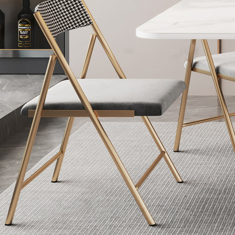 Rectangle Contemporary Sintered Stone Dining Room Set Foldable Dining Furniture for Restaurant Clearhalo 'Dining Room Sets' 'Dining Tables & Seating' 'dining_room_set' 'furn' 'furn_dining_room_set' 'Furniture' 'furniture_dining_room_set' 'Kitchen & Dining Furniture' 'kitchen&dining_furn' 'kitchen' 3485245