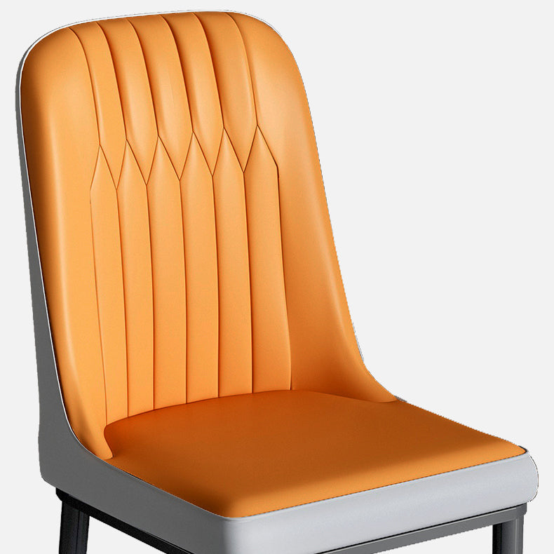 Rectangle Modern DiningRoomTableSet Sintered Stone Top DiningSet with Metallic 4 Legs Base Clearhalo 'Dining Room Sets' 'Dining Tables & Seating' 'dining_room_set' 'furn' 'furn_dining_room_set' 'Furniture' 'furniture_dining_room_set' 'Kitchen & Dining Furniture' 'kitchen&dining_furn' 'kitchen' 3485311