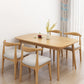 Fixed Wood Top Kitchen Table Set with 4 Legs Base Dining Table Sets for Dining Room Ladder Back 5 Piece Set Clearhalo 'Dining Room Sets' 'Dining Tables & Seating' 'dining_room_set' 'furn' 'furn_dining_room_set' 'Furniture' 'furniture_dining_room_set' 'Kitchen & Dining Furniture' 'kitchen&dining_furn' 'kitchen' 3485318