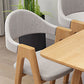 Fixed Wood Top Kitchen Table Set with 4 Legs Base Dining Table Sets for Dining Room Clearhalo 'Dining Room Sets' 'Dining Tables & Seating' 'dining_room_set' 'furn' 'furn_dining_room_set' 'Furniture' 'furniture_dining_room_set' 'Kitchen & Dining Furniture' 'kitchen&dining_furn' 'kitchen' 3485322