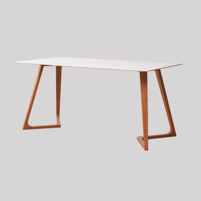 Contemporary Solid Wood Dinette Set with Rectangle Table Dining Room Set for Restaurant Clearhalo 'Dining Room Sets' 'Dining Tables & Seating' 'dining_room_set' 'furn' 'furn_dining_room_set' 'Furniture' 'furniture_dining_room_set' 'Kitchen & Dining Furniture' 'kitchen&dining_furn' 'kitchen' 3485347