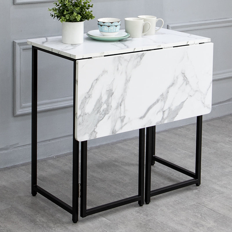 Modern Style Traditional Height Dining Set with Removable Leaf Table and Trestle Base Clearhalo 'Dining Room Sets' 'Dining Tables & Seating' 'dining_room_set' 'Furniture' 'furniture_dining_room_set' 'Kitchen & Dining Furniture' 'kitchen&dining_furn' 'kitchen' 3485462