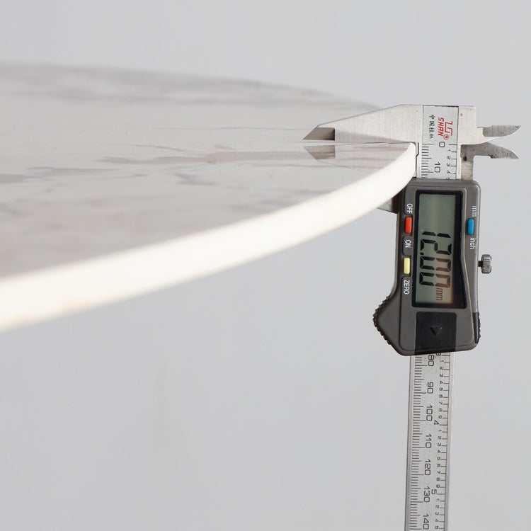 Nordic Sintered Stone Table Set of 5/7 with Rotatable Round Table Dining Set with Leather Chairs Clearhalo 'Dining Room Sets' 'Dining Tables & Seating' 'dining_room_set' 'furn' 'furn_dining_room_set' 'Furniture' 'furniture_dining_room_set' 'Kitchen & Dining Furniture' 'kitchen&dining_furn' 'kitchen' 3485653