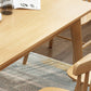 Modern Khaki Rectangle Shape Dining Set Solid Wood Standard Dining Set for Kitchen Clearhalo 'Dining Room Sets' 'Dining Tables & Seating' 'dining_room_set' 'furn' 'furn_dining_room_set' 'Furniture' 'furniture_dining_room_set' 'Kitchen & Dining Furniture' 'kitchen&dining_furn' 'kitchen' 3485784
