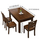 Traditional Standard Solid Wood Top Dining Room Set of Rectangle Shape for Kitchen Table Set Clearhalo 'Dining Room Sets' 'Dining Tables & Seating' 'dining_room_set' 'furn' 'furn_dining_room_set' 'Furniture' 'furniture_dining_room_set' 'Kitchen & Dining Furniture' 'kitchen&dining_furn' 'kitchen' 3485961