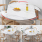 Modern Sintered Stone Dining Room Set with Round Table and Wooden Base Dining Table Furniture Clearhalo 'Dining Room Sets' 'Dining Tables & Seating' 'dining_room_set' 'furn' 'furn_dining_room_set' 'Furniture' 'furniture_dining_room_set' 'Kitchen & Dining Furniture' 'kitchen&dining_furn' 'kitchen' 3485967