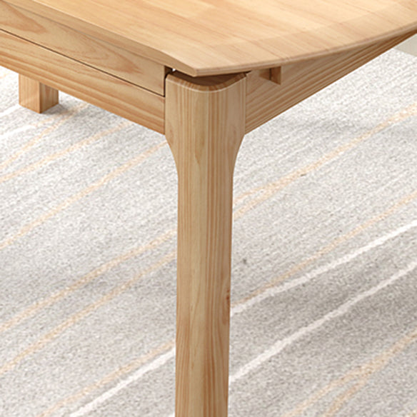 Modern Solid Wood Round Dining Room Set Space-Saving Design Dining Table Furniture Clearhalo 'Dining Room Sets' 'Dining Tables & Seating' 'dining_room_set' 'furn' 'furn_dining_room_set' 'Furniture' 'furniture_dining_room_set' 'Kitchen & Dining Furniture' 'kitchen&dining_furn' 'kitchen' 3485987