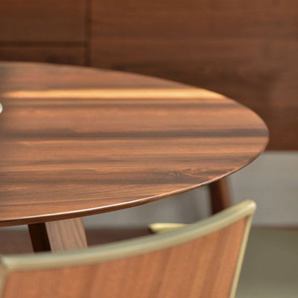 Modern Solid Wood Dining Room Set with Round Table Home Dining Table Furniture Clearhalo 'Dining Room Sets' 'Dining Tables & Seating' 'dining_room_set' 'furn' 'furn_dining_room_set' 'Furniture' 'furniture_dining_room_set' 'Kitchen & Dining Furniture' 'kitchen&dining_furn' 'kitchen' 3485999