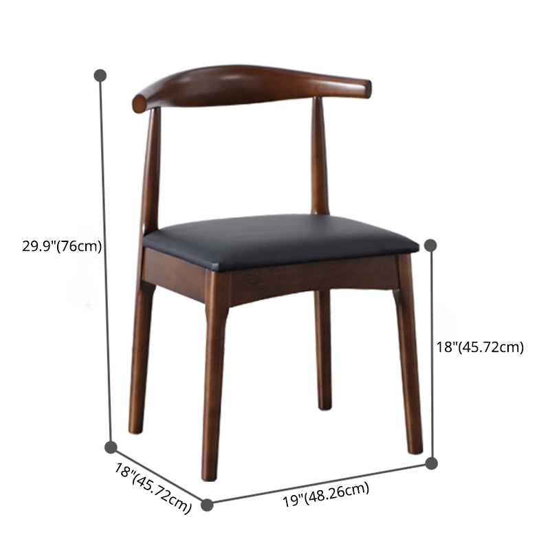 Modern Style Solid Wood Brown Dining Room Set with Round Table Formal Dining Table Furniture Clearhalo 'Dining Room Sets' 'Dining Tables & Seating' 'dining_room_set' 'furn' 'furn_dining_room_set' 'Furniture' 'furniture_dining_room_set' 'Kitchen & Dining Furniture' 'kitchen&dining_furn' 'kitchen' 3486019