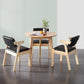 Modern Solid Wood Dining Room Set with Round Table Dining Table Furniture Clearhalo 'Dining Room Sets' 'Dining Tables & Seating' 'dining_room_set' 'furn' 'furn_dining_room_set' 'Furniture' 'furniture_dining_room_set' 'Kitchen & Dining Furniture' 'kitchen&dining_furn' 'kitchen' 3486025