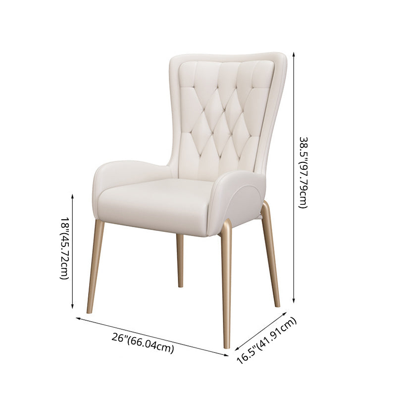 Glam Style Sintered Stone Dining Room Set Standard Height with Gold Base Dining Set Clearhalo 'Dining Room Sets' 'Dining Tables & Seating' 'dining_room_set' 'furn' 'furn_dining_room_set' 'Furniture' 'furniture_dining_room_set' 'Kitchen & Dining Furniture' 'kitchen&dining_furn' 'kitchen' 3486073