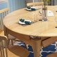 Minimalist Solid Wood Dining Room Set with Round Top and 4 Legs Base Formal Table Set Clearhalo 'Dining Room Sets' 'Dining Tables & Seating' 'dining_room_set' 'furn' 'furn_dining_room_set' 'Furniture' 'furniture_dining_room_set' 'Kitchen & Dining Furniture' 'kitchen&dining_furn' 'kitchen' 3486149