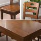 Traditional Standard Height Solid Wood Dining Table Rectangle Dining Room Set For Home Clearhalo 'Dining Room Sets' 'Dining Tables & Seating' 'dining_room_set' 'furn' 'furn_dining_room_set' 'Furniture' 'furniture_dining_room_set' 'Kitchen & Dining Furniture' 'kitchen&dining_furn' 'kitchen' 3490891