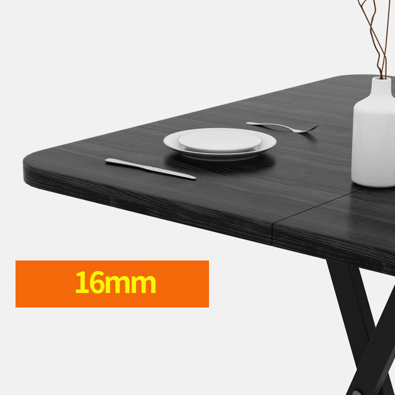 Modern Wooden Dining Room Set with Round Table Space-Saving Design Home Dining Table Furniture Clearhalo 'Dining Room Sets' 'Dining Tables & Seating' 'dining_room_set' 'furn' 'furn_dining_room_set' 'Furniture' 'furniture_dining_room_set' 'Kitchen & Dining Furniture' 'kitchen&dining_furn' 'kitchen' 3490974