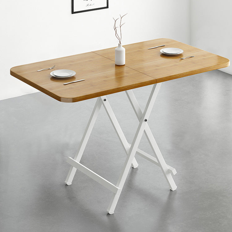 Modern Style Wooden Dining Room Set with Round Table Space-Saving Design Dining Table Furniture Clearhalo 'Dining Room Sets' 'Dining Tables & Seating' 'dining_room_set' 'furn' 'furn_dining_room_set' 'Furniture' 'furniture_dining_room_set' 'Kitchen & Dining Furniture' 'kitchen&dining_furn' 'kitchen' 3491036