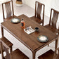 Traditional Solid Wood Dining Room Set with Rectangle Table Dining Table Furniture for Home Clearhalo 'Dining Room Sets' 'Dining Tables & Seating' 'dining_room_set' 'furn' 'furn_dining_room_set' 'Furniture' 'furniture_dining_room_set' 'Kitchen & Dining Furniture' 'kitchen&dining_furn' 'kitchen' 3491041