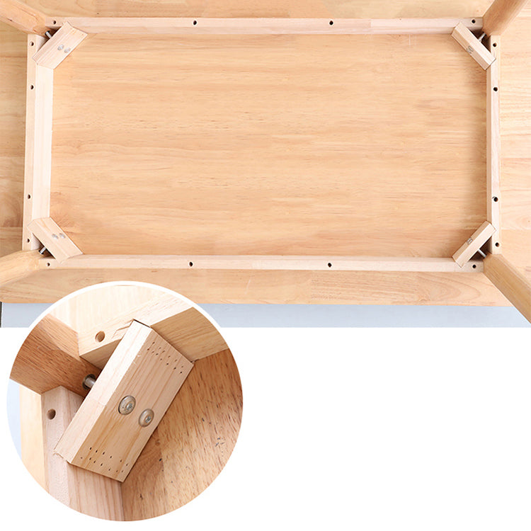 Modern Sintered Stone Dining Room Set with Rectangle Table and Wooden Base Dining Table Furniture Clearhalo 'Dining Room Sets' 'Dining Tables & Seating' 'dining_room_set' 'furn' 'furn_dining_room_set' 'Furniture' 'furniture_dining_room_set' 'Kitchen & Dining Furniture' 'kitchen&dining_furn' 'kitchen' 3491054