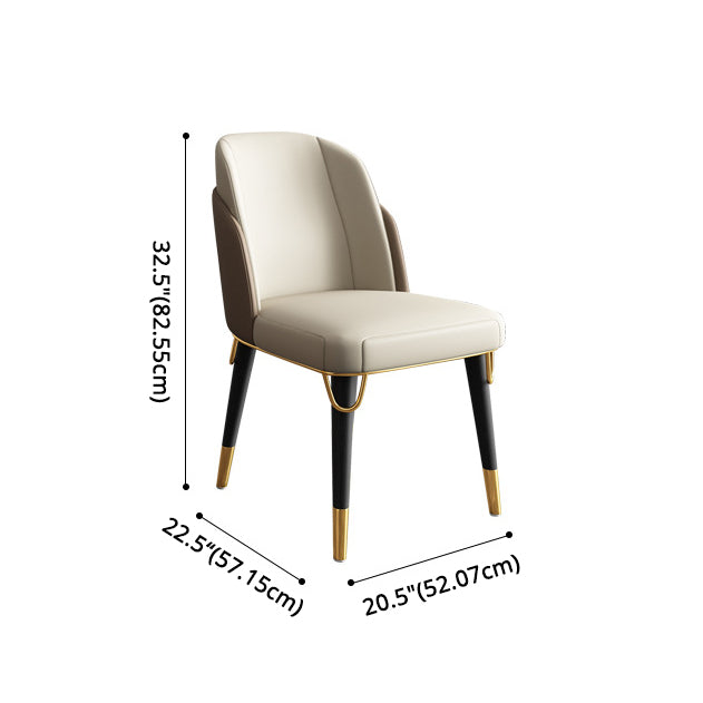 Modern Dining Room Set Standard Height with Sintered Stone Top and White Leg Formal Table Set Clearhalo 'Dining Room Sets' 'Dining Tables & Seating' 'dining_room_set' 'furn' 'furn_dining_room_set' 'Furniture' 'furniture_dining_room_set' 'Kitchen & Dining Furniture' 'kitchen&dining_furn' 'kitchen' 3491090