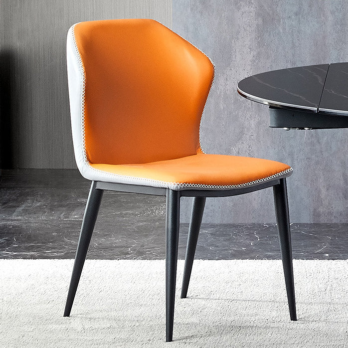 Minimalist Foldable Dining Set Standard Height with Black Base Dining Room Set for Home Use Clearhalo 'Dining Room Sets' 'Dining Tables & Seating' 'dining_room_set' 'furn' 'furn_dining_room_set' 'Furniture' 'furniture_dining_room_set' 'Kitchen & Dining Furniture' 'kitchen&dining_furn' 'kitchen' 3491121