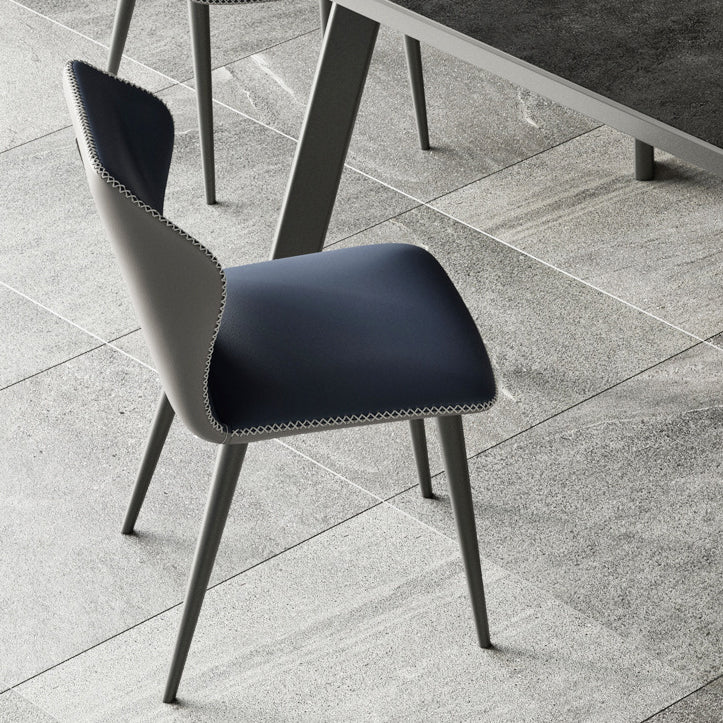 Modern Folding Dining Room Set Rectangle Sintered Stone with 4 Legs Base Formal Kitchen Table Set Clearhalo 'Dining Room Sets' 'Dining Tables & Seating' 'dining_room_set' 'furn' 'furn_dining_room_set' 'Furniture' 'furniture_dining_room_set' 'Kitchen & Dining Furniture' 'kitchen&dining_furn' 'kitchen' 3491126