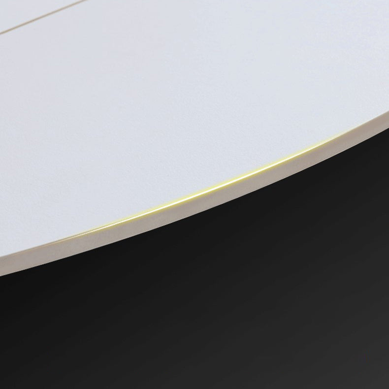 Modern Kitchen Folding Dining Furniture Set with Round Table Formal Dining Room Table Set Clearhalo 'Dining Room Sets' 'Dining Tables & Seating' 'dining_room_set' 'furn' 'furn_dining_room_set' 'Furniture' 'furniture_dining_room_set' 'Kitchen & Dining Furniture' 'kitchen&dining_furn' 'kitchen' 3491142