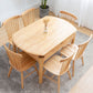 Modern Wooden Foldable Furniture Standard Height Formal Dining Room Table Set for Home Use Clearhalo 'Dining Room Sets' 'Dining Tables & Seating' 'dining_room_set' 'furn' 'furn_dining_room_set' 'Furniture' 'furniture_dining_room_set' 'Kitchen & Dining Furniture' 'kitchen&dining_furn' 'kitchen' 3491163