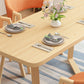 Fixed Contemporary Solid Wood Dining Room Set with Rectangle Shape Dining Set for Restaurant Clearhalo 'Dining Room Sets' 'Dining Tables & Seating' 'dining_room_set' 'furn' 'furn_dining_room_set' 'Furniture' 'furniture_dining_room_set' 'Kitchen & Dining Furniture' 'kitchen&dining_furn' 'kitchen' 3491212