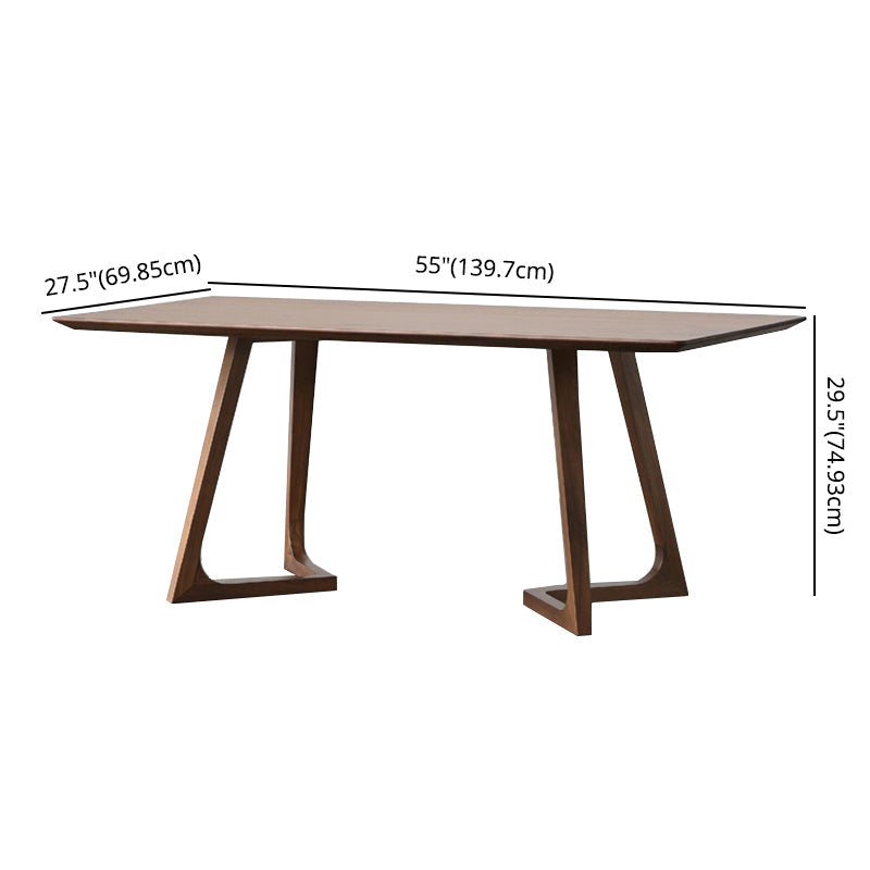 Fixed Contemporary Solid Wood Kitchen Table Set Square Table Furniture for Home Use Clearhalo 'Dining Room Sets' 'Dining Tables & Seating' 'dining_room_set' 'furn' 'furn_dining_room_set' 'Furniture' 'furniture_dining_room_set' 'Kitchen & Dining Furniture' 'kitchen&dining_furn' 'kitchen' 3491285