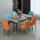 Rectangle Contemporary Style Dining Room Set Sintered Stone Dining Furniture Set with 4 Legs Table Clearhalo 'Dining Room Sets' 'Dining Tables & Seating' 'dining_room_set' 'furn' 'furn_dining_room_set' 'Furniture' 'furniture_dining_room_set' 'Kitchen & Dining Furniture' 'kitchen&dining_furn' 'kitchen' 3491332