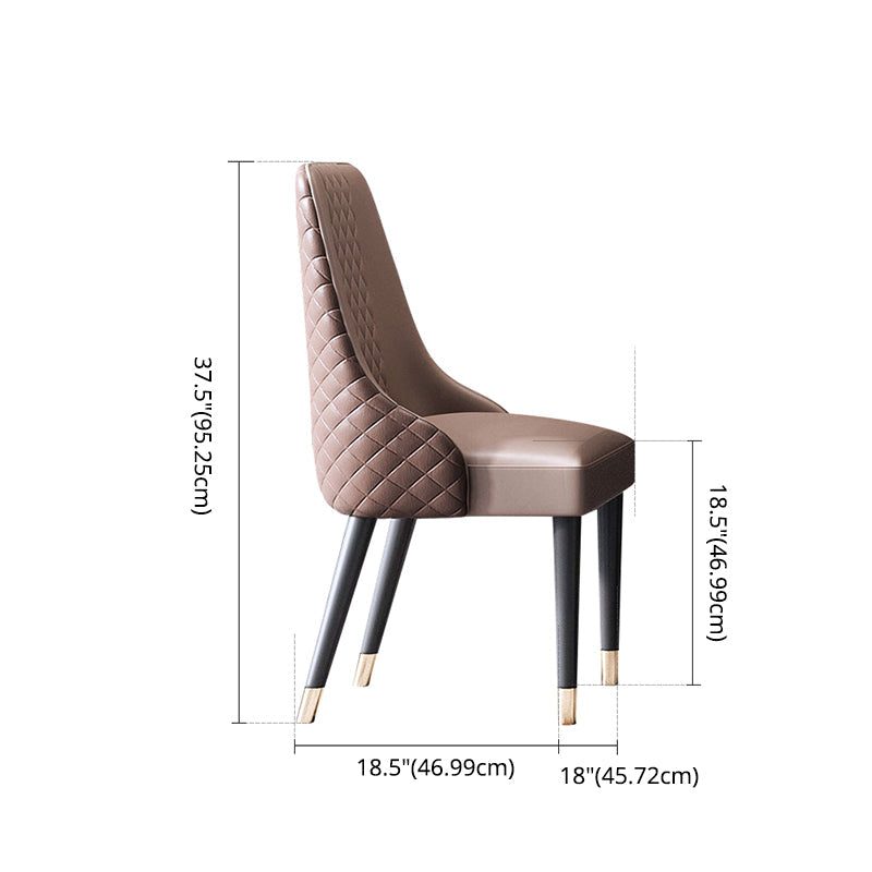 Contemporary Style Sintered Stone Dining Table with White Fixed Table and Gold Trestle Base Clearhalo 'Dining Room Sets' 'Dining Tables & Seating' 'dining_room_set' 'furn' 'furn_dining_room_set' 'Furniture' 'furniture_dining_room_set' 'Kitchen & Dining Furniture' 'kitchen&dining_furn' 'kitchen' 3491454