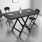 Modern Style Traditional Height Dining Set with Folding Table and Chairs 3 Piece Set Clearhalo 'Dining Room Sets' 'Dining Tables & Seating' 'dining_room_set' 'furn' 'furn_dining_room_set' 'Furniture' 'furniture_dining_room_set' 'Kitchen & Dining Furniture' 'kitchen&dining_furn' 'kitchen' 3491529